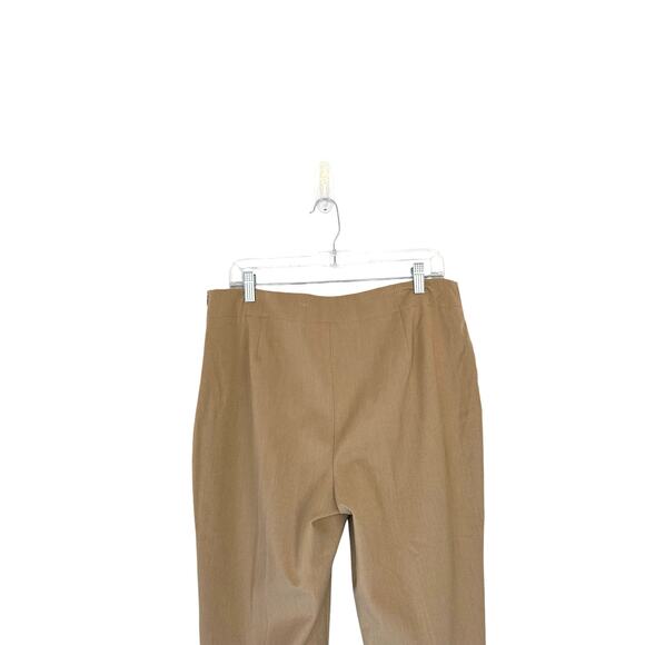Talbots Tan Khaki Work Office Business Career Heritage Ankle‎ Pants Size 12 - Picture 5 of 10